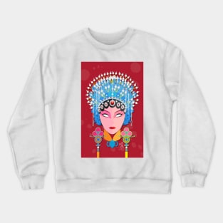 Chinese Opera Crewneck Sweatshirt